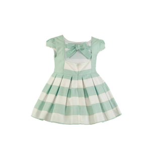 Mint Green Striped Dress