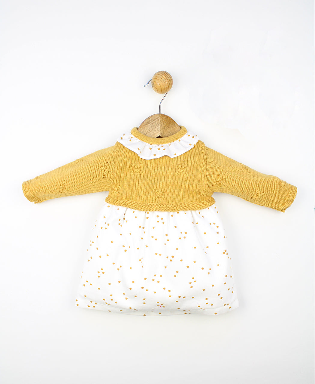 Yellow Crown Dress Set